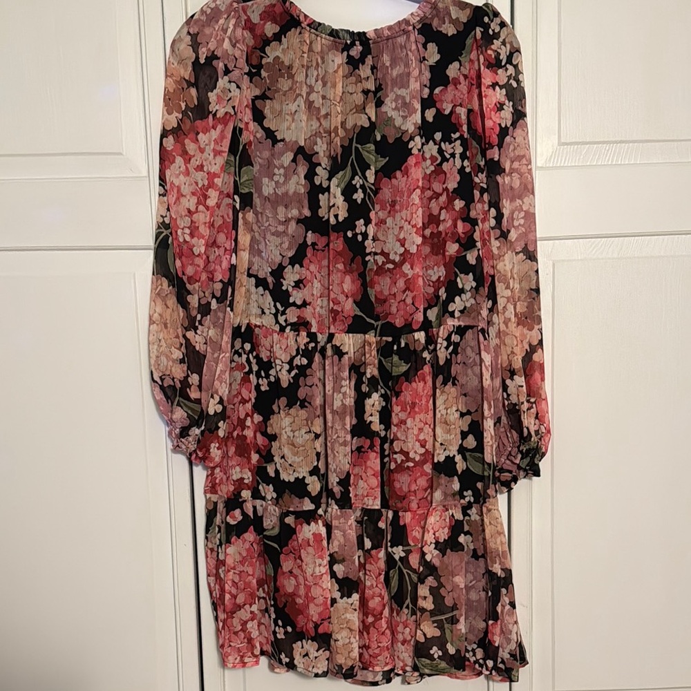 Floral Long Sleeve Dress